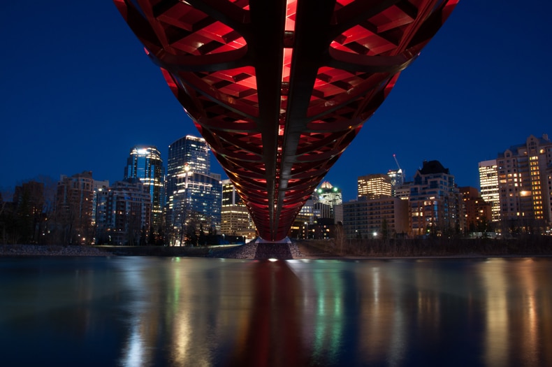Kensington Bridge Calgary Alberta